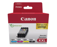 CANON Zestaw 4 tuszów CLI-581XL CMYK - 1226670 - zdjęcie 1